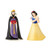 Enesco Disney Ceramics Snow White and The Evil Queen, 3.5 Salt and Pepper Shakers Multicolor