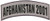 Hot Leathers Afghanistan 2001 Patch (Multicolor, 4" Width x 1" Height)
