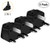 US to UK Power Plug Adapter, UROPHYLLA Type G Outlet Travel Power Adapter Plug for UK, Ireland, London, Hong Kong, Scotland, England, Dublin, Singapore - 3 Pack & Grounded 2 in 1 [Black]