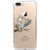 JAHOLAN iPhone 7 Plus Case, iPhone 8 Plus Case Amusing Whimsical Design Clear TPU Soft Case Rubber Silicone Skin Cover for iPhone 7 Plus iPhone 8 Plus - Cute Owl Music