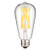 Sunlite S19/LED/AQ/8W/CL/22K/LONG 2200K LED Antique S19 Lamp 8W 80W Equivalent Light Bulb with Medium E26 Base, Warm White