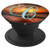 C Teal Beach Ocean Sand Waves Sunset Monogram Initial Letter - PopSockets Grip and Stand for Phones and Tablets