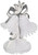 Beistle 55311-W Tissue Bell Centerpiece, 12-Inch (Two-Pack)