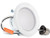 Hyperikon 4 Inch LED Recessed Lighting, 9W (65 Watt), Dimmable Downlight, 3000K Soft White