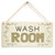 Meijiafei Wash Room - Beautiful Home Accessory Gift Sign 10"x5"