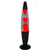 Lamp, Black Base - Red And Clear Fluid #212