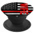 USA Flag Thin Red Line Firefighter Wife Chirstmas Gift - PopSockets Grip and Stand for Phones and Tablets