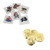 216 Piece Pirate Tattoos & Coins Toy Party Favor Supplies Set Bundle
