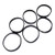 Ensun Intake Manifold Gasket Set (6 Pcs) for BMW E60 E70 E90 E92 Replace# 11617547242
