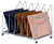 EasyPAG Desktop Vertical File Organizer Holder 5 Uprights Mail Sorter,Silver