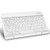Wireless Keyboard - Tsmine Universal Ultra-Slim Bluetooth Keyboard Portable Wireless Keyboard for iOS/Android/Windows Mac OS PC Tablet and Other Bluetooth Enabled Devices - White(9.76 inch)