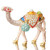 Waltz&F Camel Figurine Trinket Boxes Ornament Crystals,Hand-painted Patterns Jewelry Trinket Box Hinged Collectible Ring Display Holders for Women or Girl