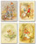Impact Posters Gallery Wall Decor Art Print The Tale of Peter Rabbit Beatrix Potter The Original and Authorized Edition 8x10 Four Set Kids Room Poster