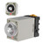 uxcell DC24V 10S Time Range 8 Terminals Adjustable Delay Timer Time Relay AH3-3 with Base
