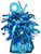amscan Small Fountain Balloon Weight | Caribbean Blue | Party Decor | 12 Ct.