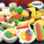 LanMa 70PCS Food Erasers for Kids Fruit Desserts Cake Puzzle Cute Erasers Set for School Classroom Prizes Party Gifts