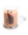 Nag Champa Candle - Small Brown 6.5 Oz. Highly Scented Jar Candle - Made with Natural Oils - Incense & Earth Collection