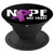 Nope Not Today Pancreatic Cancer Purple Support Ribbon - PopSockets Grip and Stand for Phones and Tablets