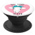 Not Today Heifer, Teal, Cow Bandana Head, Pink Heart Funny - PopSockets Grip and Stand for Phones and Tablets