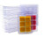 DGQ Wax Melt Molds - 50 Packs Clear Empty Plastic Wax Melt Clamshells for Wickless Wax Melt Candles