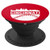 Vintage Downtown Cincinnati Ohio Skyline Baseball - PopSockets Grip and Stand for Phones and Tablets