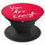 You Are Enough Inspirational Quote Red by Nature Magick - PopSockets Grip and Stand for Phones and Tablets