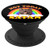Not Today Satan Rainbow Cat Death Metal Black - PopSockets Grip and Stand for Phones and Tablets