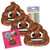 Poop Emoji Party Supplies Birthday Disposable Tableware Set Serves up to 16 Guests Includes Plates, Napkins, Candles