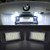 Car License Plate Light 24-SMD LED Free Error Fit For BMW 1 Series E82 E88, 3 Series E90 E90N E91 E92 E93 M3 E46 CSL, 5 Series E39 E60 E60N E61, X Series E70 E71 Rear Number Plate Lamp