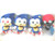 Sega Sonic The Hedgehog X Sonic and Orbot 4 Plush Doll Set 8"