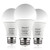 Dusk to Dawn Light Bulb, SEALIGHT Sensor Light Bulbs A19, 7W Smart Automatic LED Bulbs with Auto on/Off, 600 Lumen, E26 Base, Warm White(2700K) Security Light for Porch, Hallway, Patio, Garage, 3 Pack