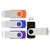 VICFUN 4 Pack 32GB USB Flash Drive USB 2.0 Flash Drive 32GB Multicolor Bulk