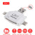 SD TF Memory Card Reader,4in1 Connector with Lighting/USB Type C/Micro USB/USB, External Storage Card SD/Micro SD Card Reader Adapter Compatible with iPhone/iPad/Android Phones/Mac/PC