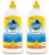 Pledge Gentle Wood Floor Cleaner, Lemon Scent, 27 Ounces (2 Pack)