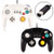VOYEE Gamecube Controller,2 Packs Wired Gamepad Controller Compatible for Nintendo Gamecube Wii U PC Switch Wii with Turbo and Slow Function (White & Black)