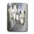 3dRose LLC lsp_13509_1 Wolf Snow Buddies - Single Toggle Switch