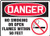 Accuform"Danger No Smoking Or Open Flames Within 50 Feet" Safety Sign, Accu-Shield, 7 x 10 Inches (MSMK121XP)