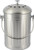 Uncle Jim's Worm Farm Stainless Steel Compost Crock