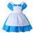 JiaDuo Little Girls Princess Alice Dress Up Cotton Halloween Costumes 90