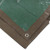 Erickson 57032 10 x 12' Reversible Brown/Green Mid-Grade Poly Tarp, 10' x 12'