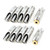 Saim Stainless Steel 1/2PT Thread Automatic Pig Nipple Drinker Waterer 10pcs