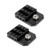 CAMVATE Versatile Top/Bottom Plate with Multiple 1/4"-20 Threads for Director's Monitor Cage Rig(2 Pieces)