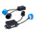 Xprite LED Headlight Canbus Anti-Flicker Harness | Bulbs Resistor Decoder Error Free Conversion Kit for 9007 (1 Pair)