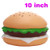 10" inch Jumbo squishies slow rising squishies slow rise squishy hamburger squishy giant scented squishies kawaii stress relief Toys decompression squeeze toys novelty gifts for kids party adults
