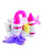 Plush Unicorn Castle Animal Sound Toys with Carrier | Plush Animal Toy Baby Gift | Toddler Gift
