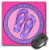 3dRose LLC 8 x 8 x 0.25 Inches Mouse Pad,"Life Is Better in Flip Flops" Purple/Pink (mp_77544_1)