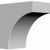 Ekena Millwork BKT03X05X05ST-CASE-2 3 inch W x 5 1/2 inch D x 5 1/2 inch H Stockport Bracket (2-Pack),