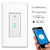 Smart Switch, WiFI In-Wall Wireless Touch Light Switch Compatible with Amazon Alexa and Google Home, Remote Control Lights and Appliances Timing Function, Overload Protection, No Hub Required