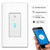 Smart Switch, WiFI In-Wall Wireless Touch Light Switch Compatible with Amazon Alexa and Google Home, Remote Control Lights and Appliances Timing Function, Overload Protection, No Hub Required