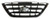 OE Replacement Hyundai Elantra Grille Assembly (Partslink Number HY1200140)
